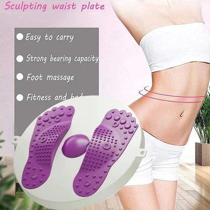 🔥SUMMER HOT SALE SPECIAL PRICE £15.99!!✨ Waist Twisting Massage & Exercise Balance Board – Burn Fat, Slim Waist & Improve Circulation at Home