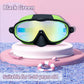 🔥SUMMER GIFT – ONLY £8.99!!🏆#1 Bestselling🏊‍♀️HD children's large frame waterproof and anti-fog swimming goggles