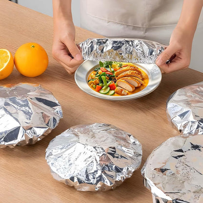 🍲Last Day Sale 50% OFF🍥Home dining table & food container aluminum foil heat-retaining cover