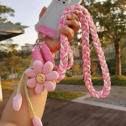 🔥Last Day Special Price:£7.99🌞Cute Floral Phone Crossbody Lanyard – Hands-Free & Stylish!