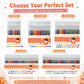 🔥LAST DAY SALE ONLY ￡6.99!!✨50K+ SOLD!🎁Glitter Gel Pen Set – Smooth Writing 🎨