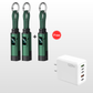 🎁💥LAST DAY SPECIAL PRICE!-￡7.99!!🔌4-in-1 Charging Cable with Digital Display & Keychain – Fast-Charging, Kink-Resistant & Compact