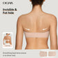 👙Last Day Special Price￡7.99!!💞Womens Strapless Bras Push Up Bandeau Bra Non Slip Wireless Supportive Padded Bras Seamless Comfortable Tube Jelly Bra