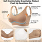 ⏰Last Day Special Price:£7.99!!!🎁Subtle Striped Seamless Bra W-Support Wireless Comfort Bra