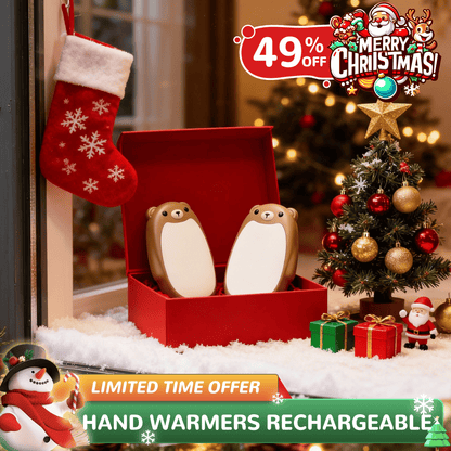 🎄Christmas Best Gift Idea Sale 50% Off🎁 🌟Hand Warmers Rechargeable - Cute Bear Design