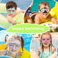 🔥SUMMER GIFT – ONLY £8.99!!🏆#1 Bestselling🏊‍♀️HD children's large frame waterproof and anti-fog swimming goggles
