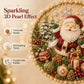 🎄Early Christmas Pre Sale☃️✨ Four Seasons & Holiday Pearl Art Hanging Wreath Kit💎Luxury Flocked Canvas with Scratch-Resistant Non-Fading Pearl Beads DIY Handmade Seasonal Decor 🌸🌻🍂🎄