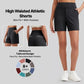 ⏳Limited-time Special Price:£14.99!!🩳Women's High-Waisted Athletic Bermuda Shorts with Pockets – Running, Yoga, Summer Casual Activewear