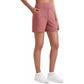 ⏳Limited-time Special Price:£14.99!!🩳Women's High-Waisted Athletic Bermuda Shorts with Pockets – Running, Yoga, Summer Casual Activewear