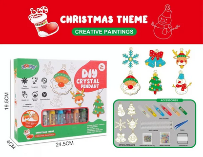 🎅Christmas Pre Sale￡10.99!!🎄🎁DIY Crystal Paint Arts and Crafts Set