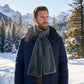 ❄️Cozy Winter Special Price:£9.99!!!💥🎁Cozy Scarf with Hidden Pocket – Warm, Soft & Secure Zipper🧣