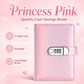 🎄Christmas Pre Sale￡7.99!!☃️✨SparkleLock Cash Savings Binder with 3-Digit Combination Lock – 100-Page Cash Stuffing Budget Organizer for Savings Challenges, Money Goals & Gifts 💖