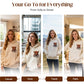 🎅EARLY CHRISTMAS SALE 50% OFF!!🎁Cute Highland Cow Cozy Fleece-Lined Hooded Sweatshirt