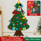 🎅Christmas Hot Sales - 50% OFF!🎄DIY Felt Christmas Tree for Kids✨Reusable Ornaments + Fairy Lights