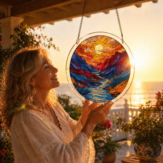 🧩🎁LAST DAY SALE £9.99!!🔥50K+ SOLD!🪟🕊️Acrylic Jigsaw Puzzle Suncatcher 80 Pieces