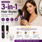 ⏰Last 4 hours Sale💇‍♀️🔥 3-in-1 Cordless Hair Straightening Brush – Straighten, Curl & Detangle – USB-C Rechargeable with 4 Heat Settings – Perfect Hair Anywhere! ✨