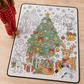 🎄Early Christmas Pre Sale 50% Off☃️DIY Christmas Drawing Blanket with 24 Colors Markers🎁Doodle Your Own Xmas Blanket🎅Customizable Washable Paint Play Blanket for Adults, Kids🎨