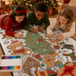 🎄Early Christmas Pre Sale 50% Off☃️DIY Christmas Drawing Blanket with 24 Colors Markers🎁Doodle Your Own Xmas Blanket🎅Customizable Washable Paint Play Blanket for Adults, Kids🎨