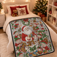 🎄Early Christmas Pre Sale 50% Off☃️DIY Christmas Drawing Blanket with 24 Colors Markers🎁Doodle Your Own Xmas Blanket🎅Customizable Washable Paint Play Blanket for Adults, Kids🎨