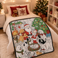 🎄Early Christmas Pre Sale 50% Off☃️DIY Christmas Drawing Blanket with 24 Colors Markers🎁Doodle Your Own Xmas Blanket🎅Customizable Washable Paint Play Blanket for Adults, Kids🎨