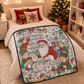 🎄Early Christmas Pre Sale 50% Off☃️DIY Christmas Drawing Blanket with 24 Colors Markers🎁Doodle Your Own Xmas Blanket🎅Customizable Washable Paint Play Blanket for Adults, Kids🎨