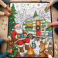🎄Early Christmas Pre Sale 50% Off☃️DIY Christmas Drawing Blanket with 24 Colors Markers🎁Doodle Your Own Xmas Blanket🎅Customizable Washable Paint Play Blanket for Adults, Kids🎨