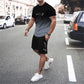 🏖️Summer Cool Deal: ONLY ￡14.99!!😎Men's Gradient Color T-Shirt & Shorts Set
