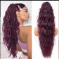 💜2026 NEW IN £12.99!!⚡50K+ SOLD! 💜Curly Wavy Frizzy Hair Extension with Ponytail