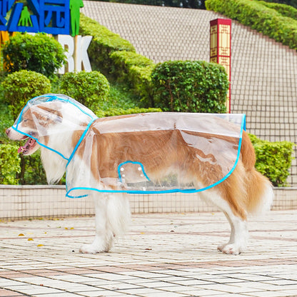 🐶Surprise Price: Only £8.99!!!💦Transparent Raincoat For Dog🐕‍🦺