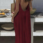 👗Last Day Special Price:£13.99✨Women's Solid Color Backless Cami Dress💕