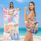🏖️Summer Day Special Price:£14.99 !!! 🍉2-in-1 Convertible Beach Towel & Drawstring Backpack