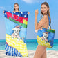 🏖️Summer Day Special Price:£14.99 !!! 🍉2-in-1 Convertible Beach Towel & Drawstring Backpack