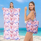 🏖️Summer Day Special Price:£14.99 !!! 🍉2-in-1 Convertible Beach Towel & Drawstring Backpack