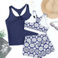 🏖️Summer Hot Special Price:£ 15.99!!!💝✨Women's Comfortable Printed Bikini 3-Piece Set