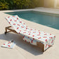 🏖️Limited Time Sale 50% OFF!🌞OHS Sun Lounger Towel with Pockets & Carry Bag🏖️Extra-Large Microfibre Beach Towel – Quick-Dry, Lightweight & Sand-Resistant☀️🇬🇧✨