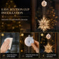 🎄Christmas Pre Sale￡8.99!!☃️❄️ DIY Christmas Snowflake Suction Cup LED Lights ✨ | Battery Operated, Warm & Multi-Colour, Window Suction Lights, Christmas Home & Party Decor