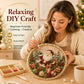 🎄Early Christmas Pre Sale☃️✨ Four Seasons & Holiday Pearl Art Hanging Wreath Kit💎Luxury Flocked Canvas with Scratch-Resistant Non-Fading Pearl Beads DIY Handmade Seasonal Decor 🌸🌻🍂🎄