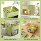 🍨🔥Last Day Special Price:£ 12.99!!!🧊Portable Ice Maker with Lid and Storage Box (48 cubes).