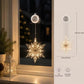 🎄Christmas Pre Sale￡8.99!!☃️❄️ DIY Christmas Snowflake Suction Cup LED Lights ✨ | Battery Operated, Warm & Multi-Colour, Window Suction Lights, Christmas Home & Party Decor