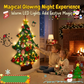 🎅Christmas Hot Sales - 50% OFF!🎄DIY Felt Christmas Tree for Kids✨Reusable Ornaments + Fairy Lights