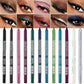 🔥Last Day ‼️Special Price:£ 7.99 ‼️ 💧10-Pack Waterproof Colored Gel Eyeliner Pencil – Metallic & Shimmer Finishes, Smudge-Proof（Pencil sharpener color is random）