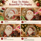 🎅Christmas Pre Sale ￡10.99!!🎄Christmas Pearl Diamond Art Hanging Ornament Kit | Resistant Non-Fading Pearl Beads DIY Handmade Holiday Hanging Decor 🎅💎