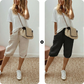 ⏳👖SUMMER Day Special Price:£ 15.99!!!⏰Women's Casual Cotton Linen Capris