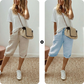 ⏳👖SUMMER Day Special Price:£ 15.99!!!⏰Women's Casual Cotton Linen Capris