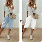 ⏳👖SUMMER Day Special Price:£ 15.99!!!⏰Women's Casual Cotton Linen Capris