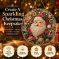 🎅Christmas Pre Sale ￡10.99!!🎄Christmas Pearl Diamond Art Hanging Ornament Kit | Resistant Non-Fading Pearl Beads DIY Handmade Holiday Hanging Decor 🎅💎