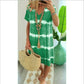 💃Limited-time Special Price:£11.99!!!🌈Tie-Dye Striped Short Sleeve T-Shirt Dress – Soft & flowy – Perfect for summer, beach or casual days – comfortable and stylish 🌊✨