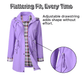 🔥Limited Time Special Price:£ 23.99🎁🧥3-in-1 Plaid Waterproof Jacket for Women– Rain, Wind & Cold, All Covered