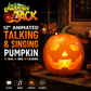 🎁Lowest Price Ever ￡9.99!!!📢BUY 2 GET 1 FREE⏰Jabberin' Jack Animated Talking & Singing Pumpkin