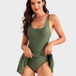 💥👙LAST DAY SALE: ONLY ￡12.99!!💃Women's One Piece Tummy Control Tie Knot Swimsuit
